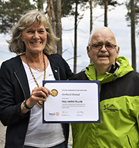 Gerhard Hestad prises for frivillig innsats!