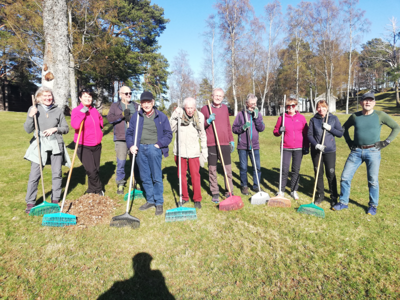 Dugnad på Romsdalsmuseet