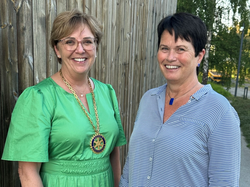 Berit overtar som president