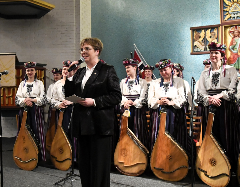 Rørende møte med Ukrainsk kor